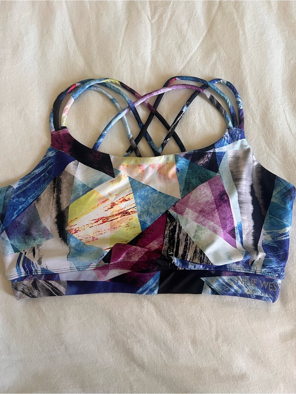Nine West Strappy Sports Bra